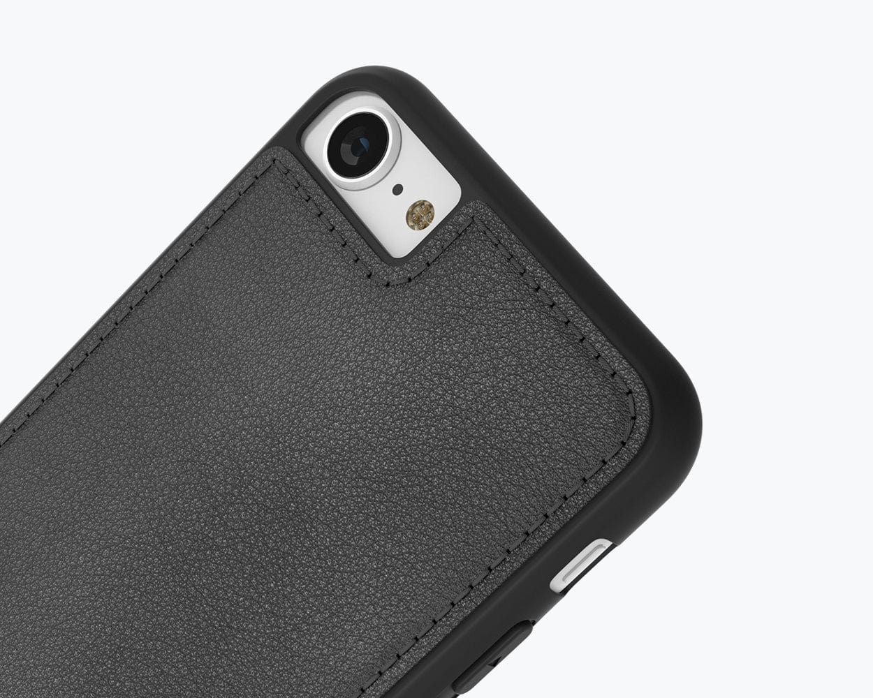 Apple iPhone SE 2022 / 2020 / 8 / 7 - Metro Leather Case Pebble Grey - Snakehive UK