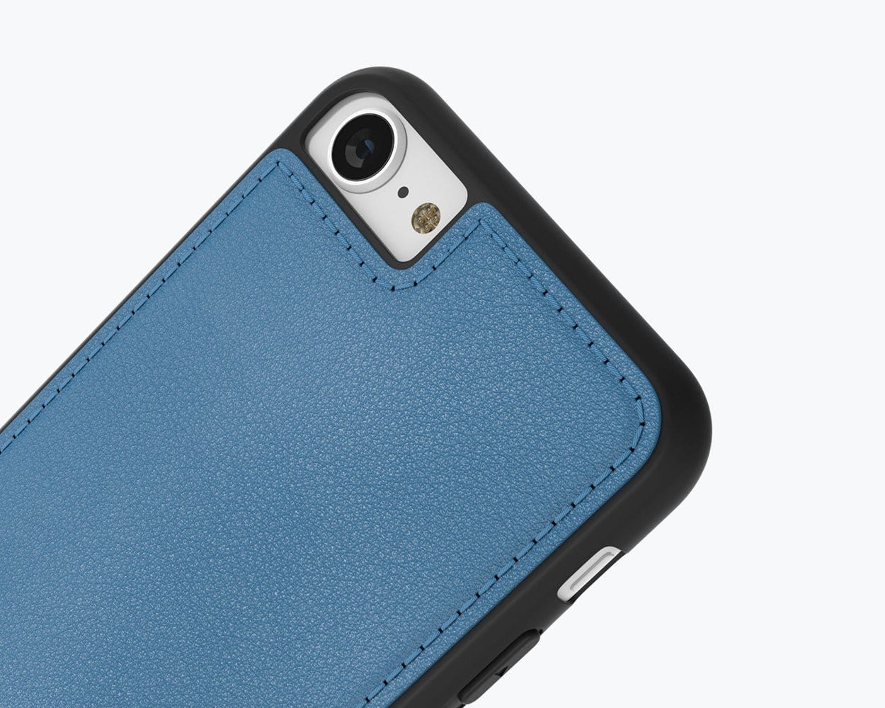 Apple iPhone SE 2022 / 2020 / 8 / 7 - Metro Leather Case Pebble Grey - Snakehive UK