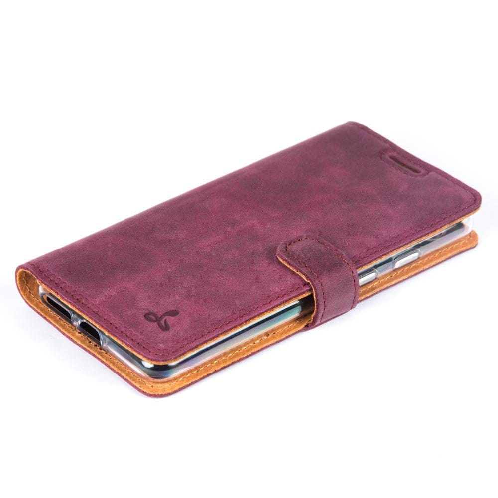 Vintage Leather Wallet - Google Pixel 3 XL Honey Gold Google Pixel 3XL - Snakehive UK