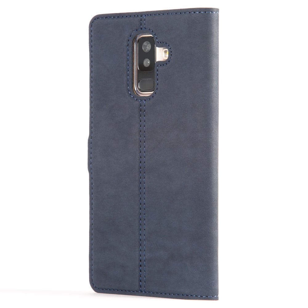 Vintage Leather Wallet - Samsung Galaxy A6 Plus (2018) Plum Samsung Galaxy A6 Plus (2018) - Snakehive UK