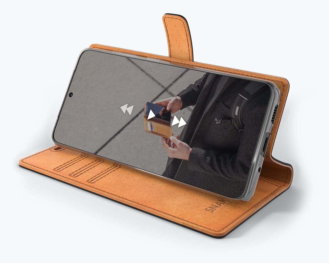 Samsung Galaxy S20 - Vintage Leather Wallet Teal Samsung Galaxy S20 - Snakehive UK