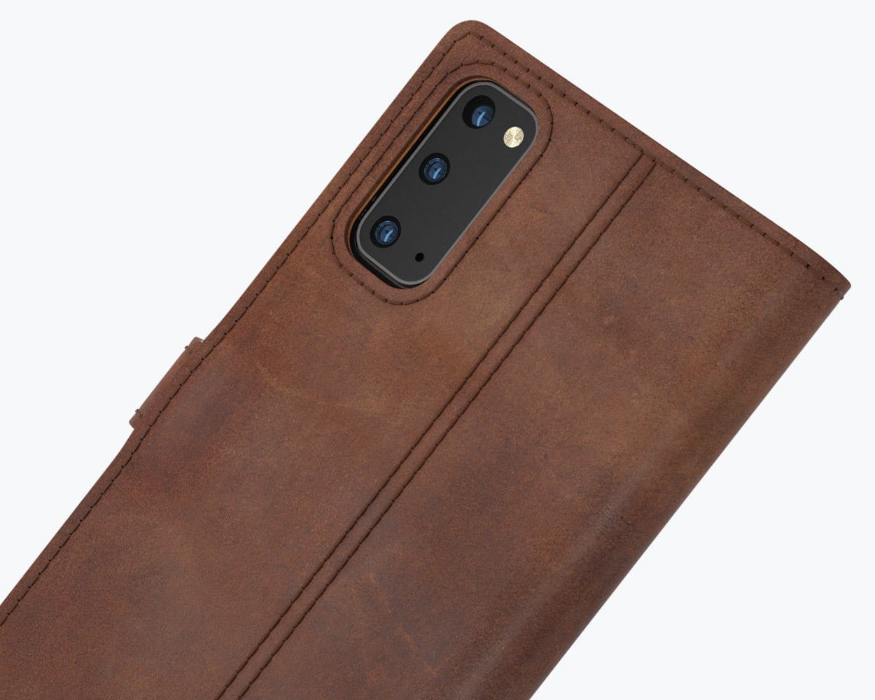 Samsung Galaxy S20 - Vintage Leather Wallet Teal Samsung Galaxy S20 - Snakehive UK