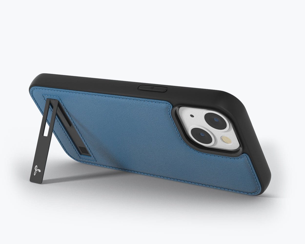 Apple iPhone 13 - Metro Leather Case Pebble Grey Apple iPhone 13 - Snakehive UK