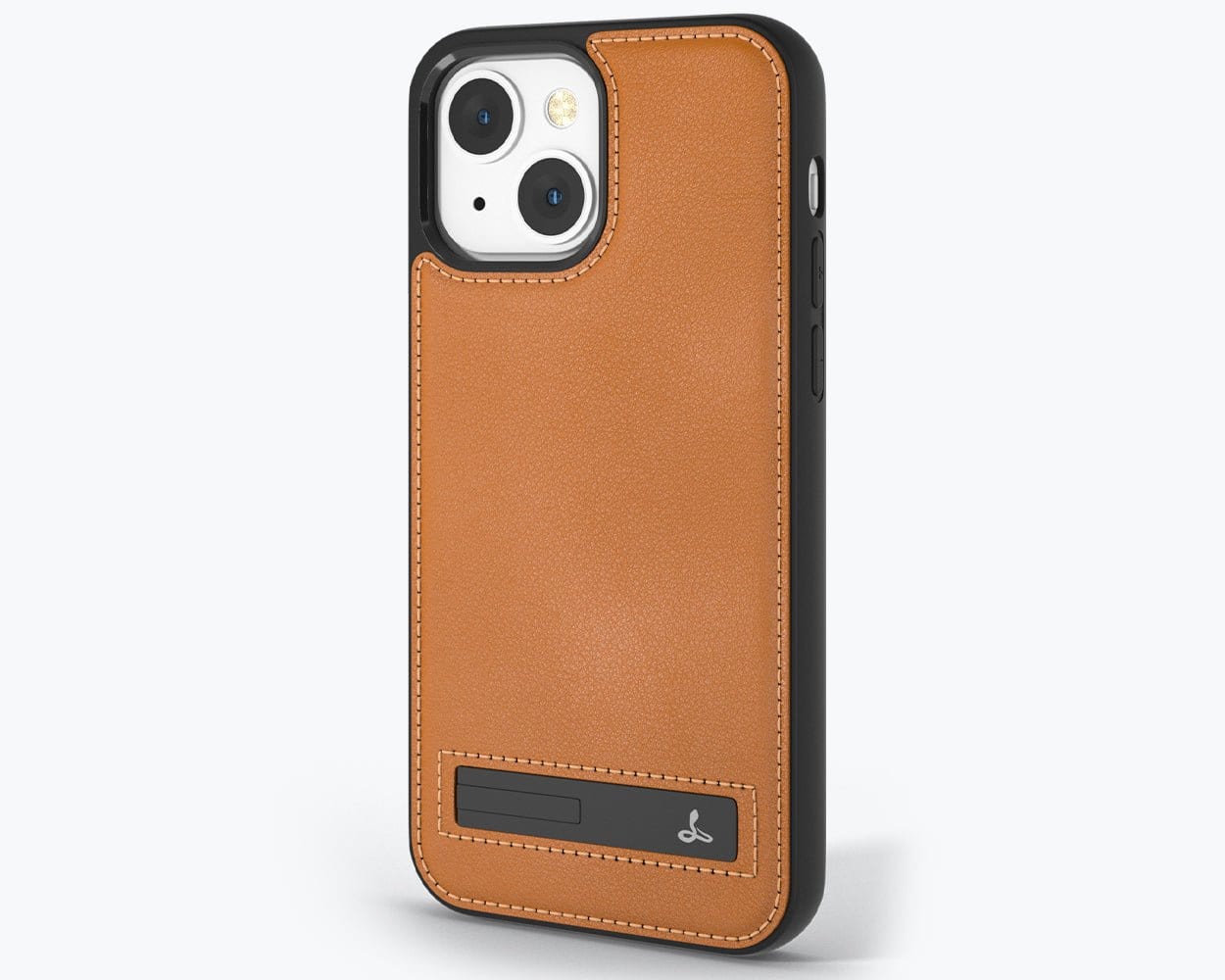 Apple iPhone 13 - Metro Leather Case Pebble Grey Apple iPhone 13 - Snakehive UK