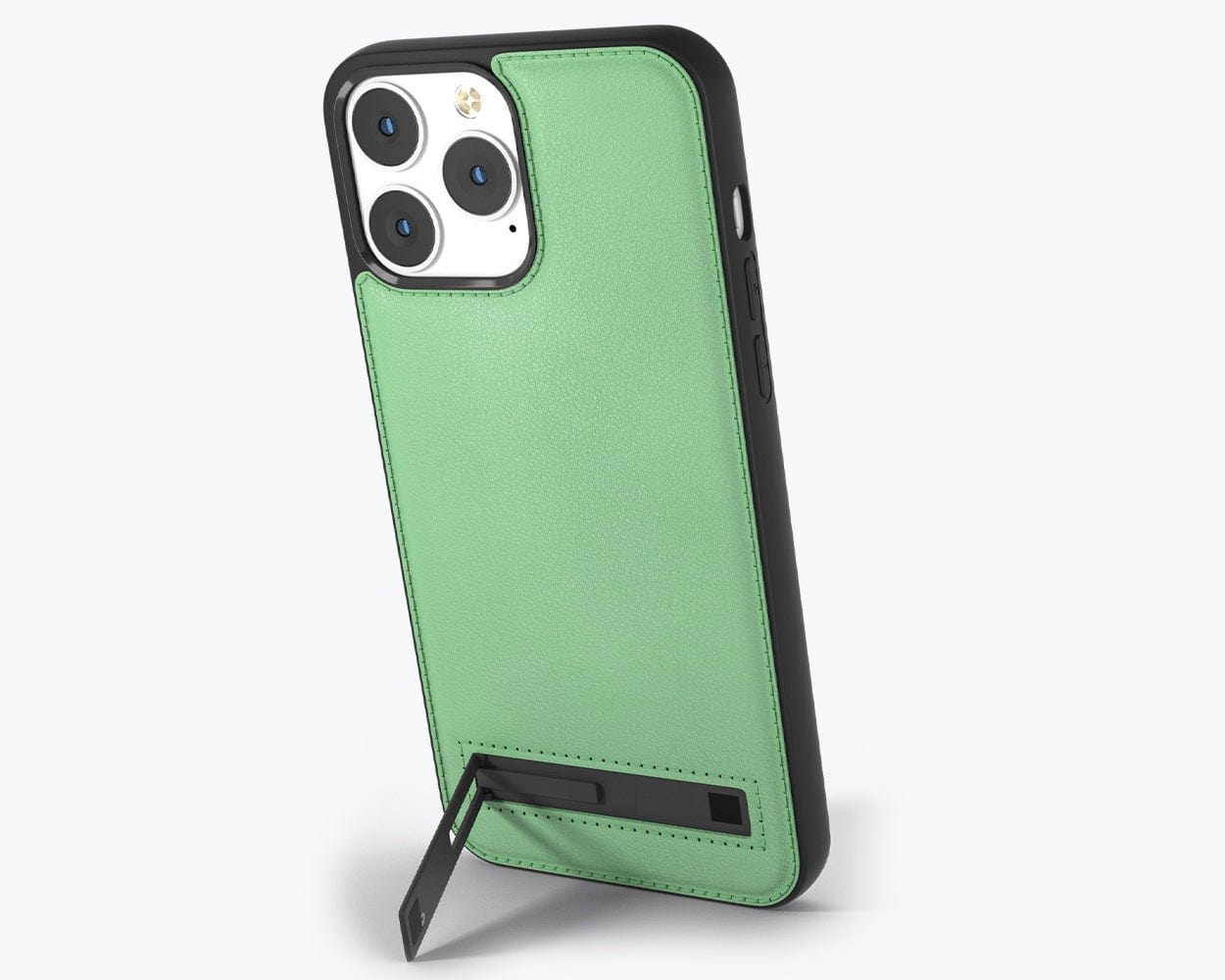 Apple iPhone 13 Pro Max - Metro Leather Case Pistachio Green Apple iPhone 13 Pro Max - Snakehive UK