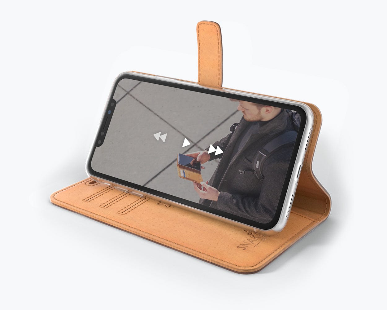 Vintage Two Tone Leather Wallet Apple Iphone Xr - Snakehive UK