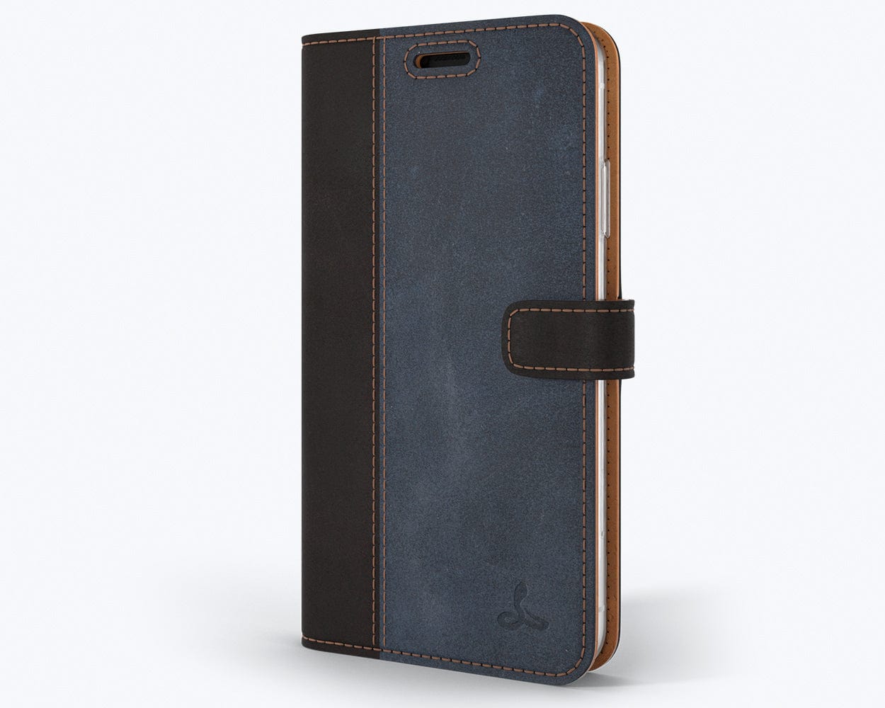 Vintage Two Tone Leather Wallet Apple Iphone Xr - Snakehive UK