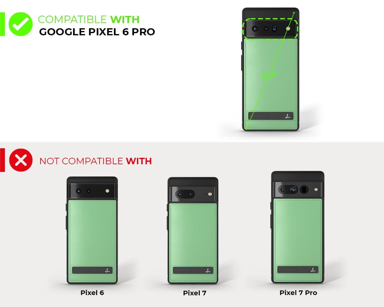 Google Pixel 6 Pro - Metro Leather Case Ocean Blue - Snakehive UK