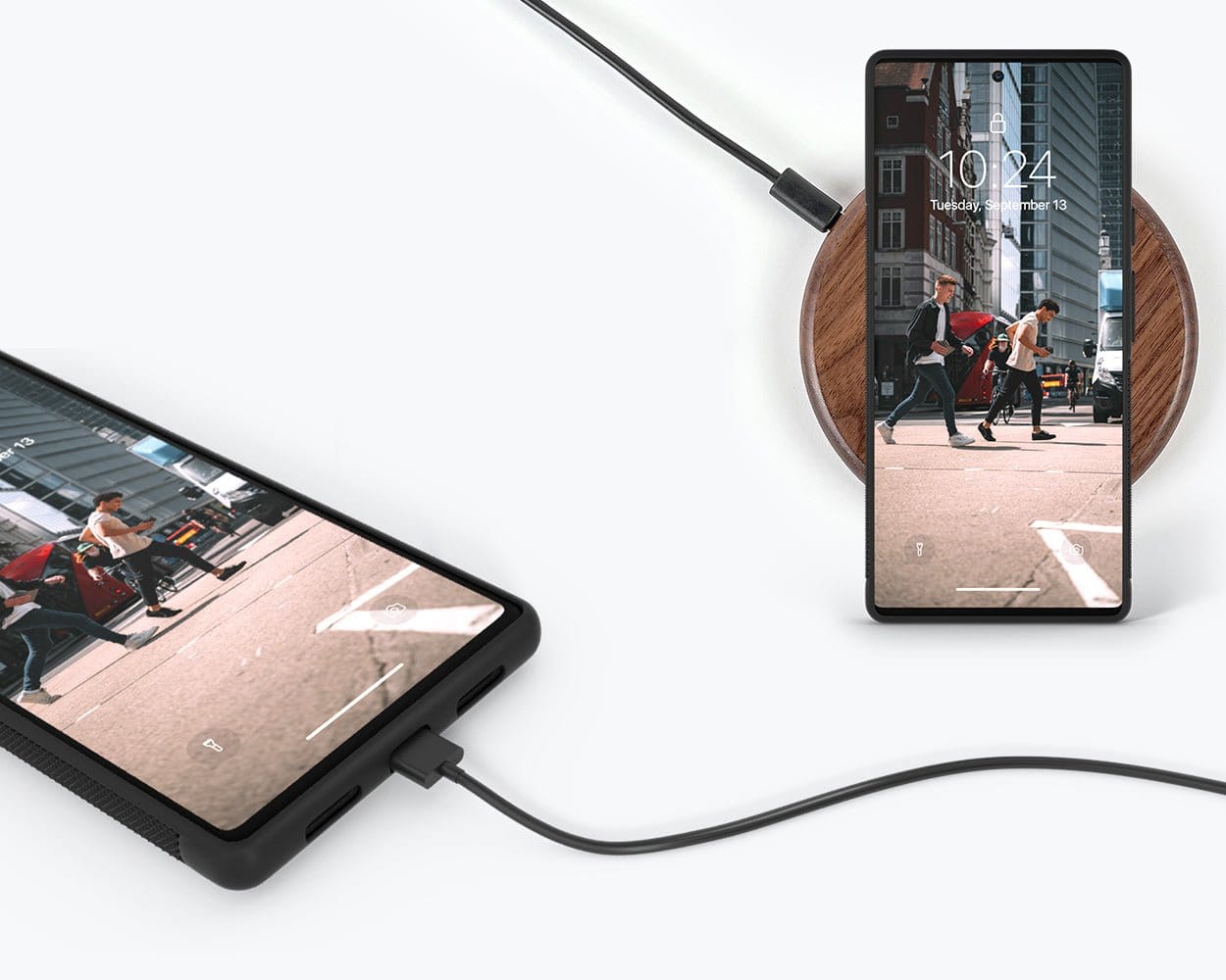 Google Pixel 6 Pro - Metro Leather Case Ocean Blue - Snakehive UK