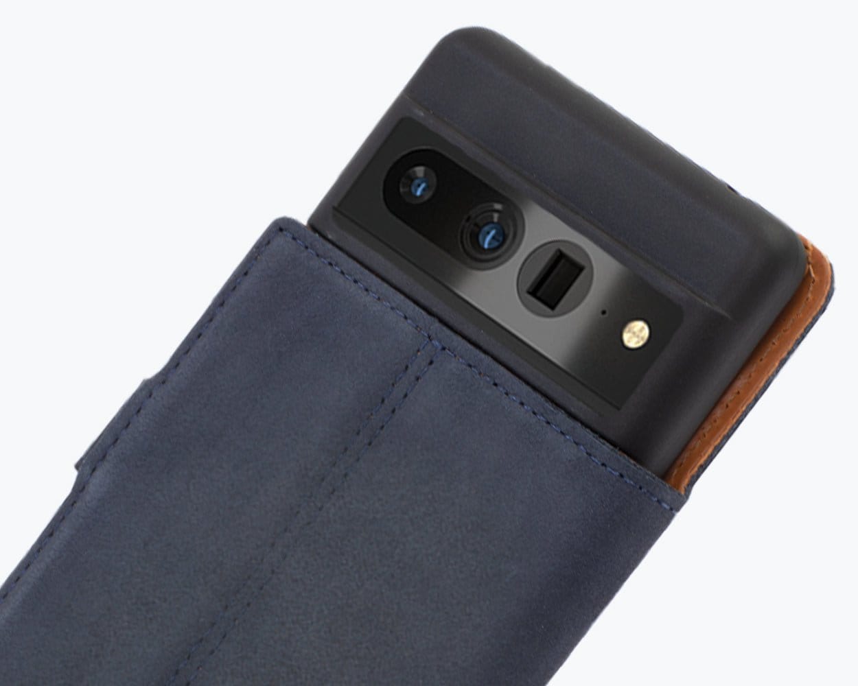 Google Pixel 7 - Vintage Leather Wallet Teal Google Pixel 7 - Snakehive UK