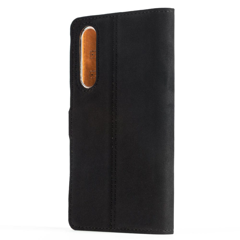 Vintage Leather Wallet - Huawei P30 Moss Green Huawei P30 - Snakehive UK