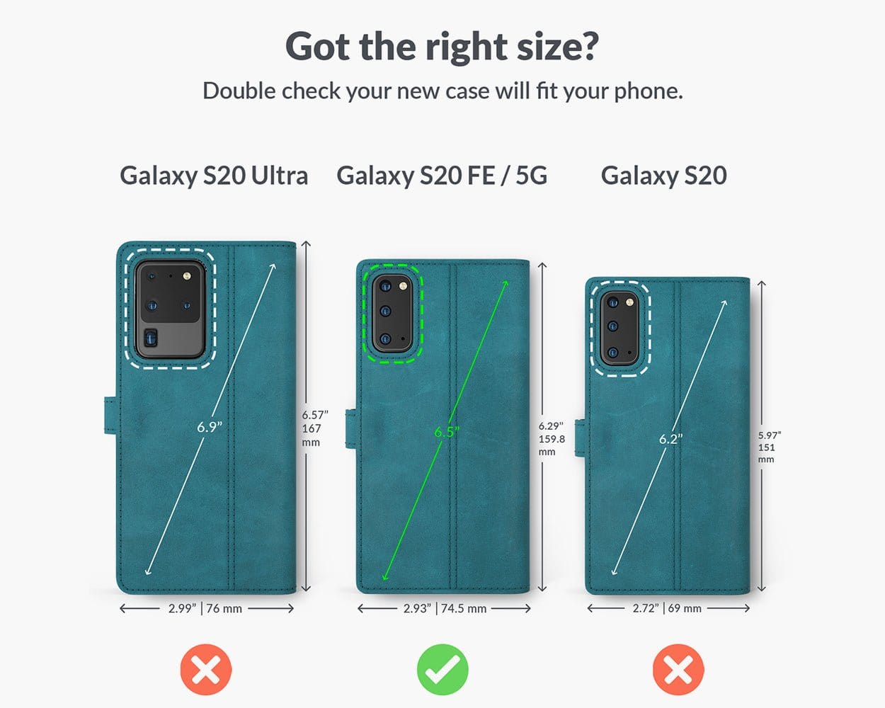 Samsung Galaxy S20 FE - Vintage Leather Wallet Grey Samsung Galaxy S20 FE - Snakehive UK