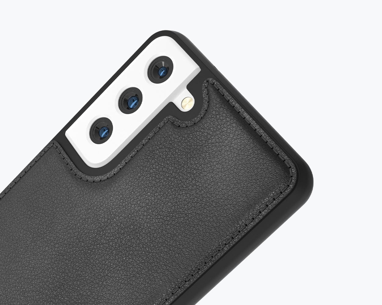 Samsung Galaxy S21 FE - Metro Leather Case Pebble Grey Samsung Galaxy S21FE - Snakehive UK