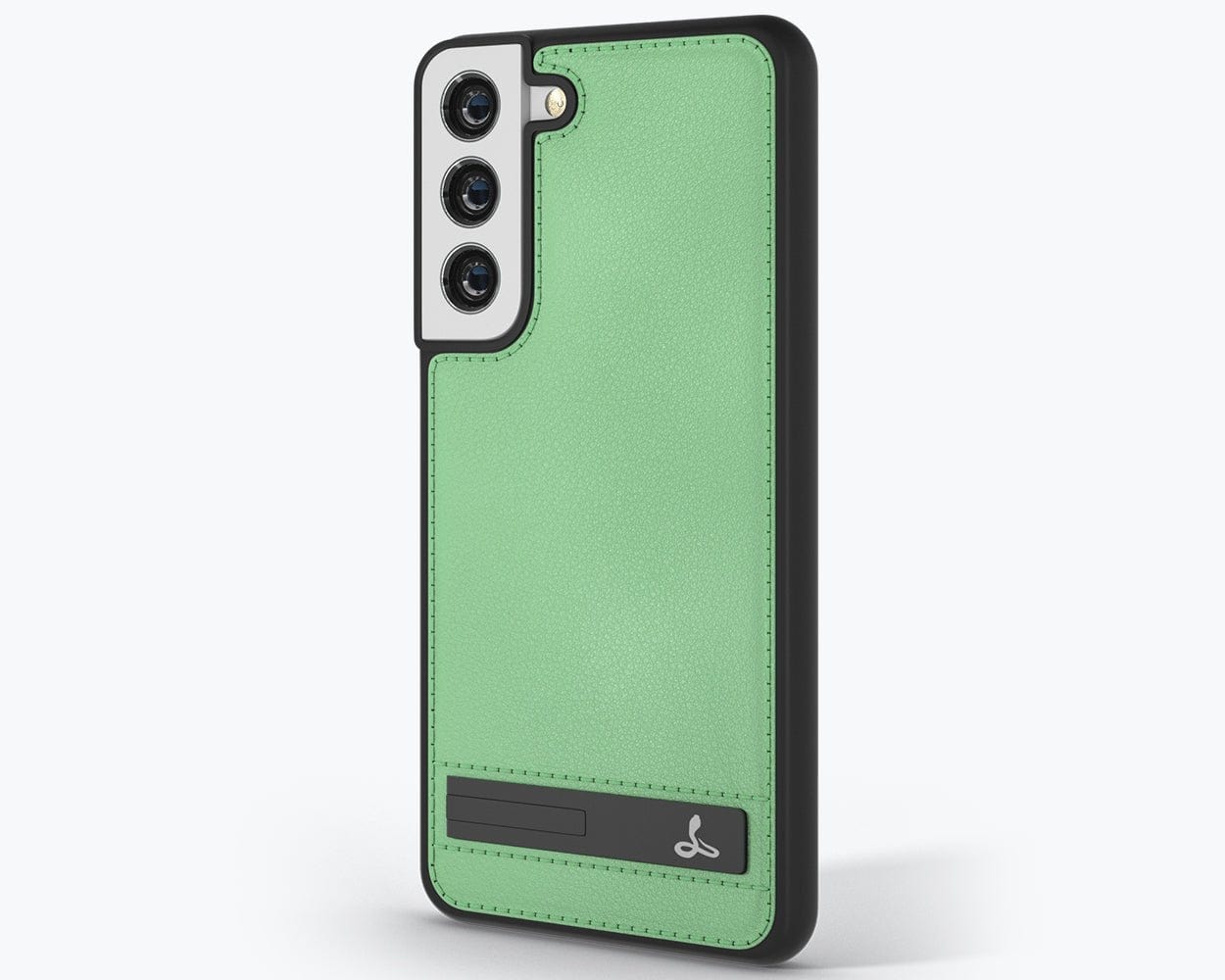 Samsung Galaxy S22 - Metro Leather Case Pebble Grey Samsung Galaxy S22 - Snakehive UK