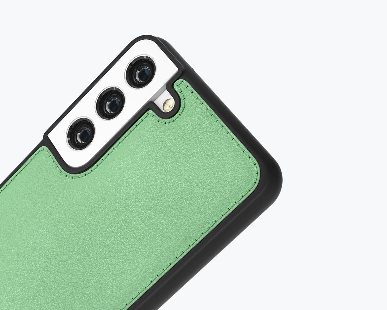 Samsung Galaxy S22 - Metro Leather Case Pebble Grey Samsung Galaxy S22 - Snakehive UK