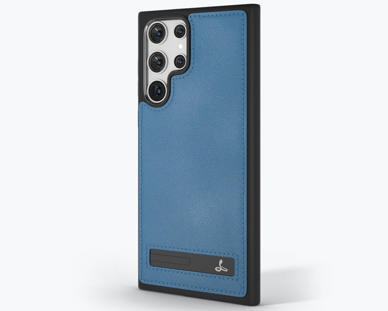 Samsung Galaxy S22 Ultra - Metro Leather Case Pebble Grey Samsung Galaxy S22 Ultra - Snakehive UK