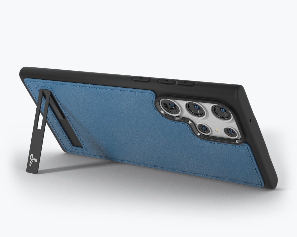 Samsung Galaxy S22 Ultra - Metro Leather Case Pebble Grey Samsung Galaxy S22 Ultra - Snakehive UK