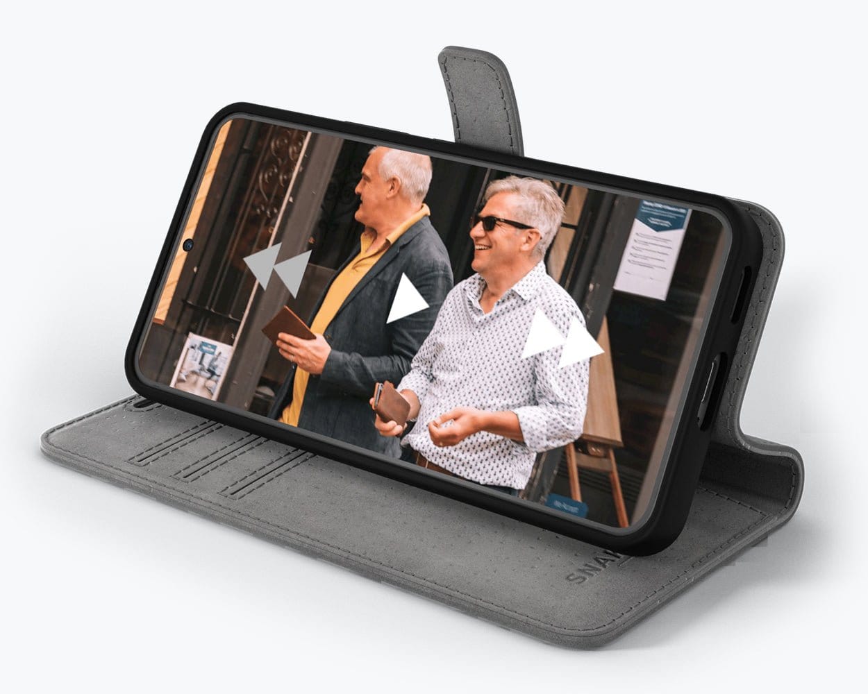 Samsung Galaxy S22 - Vintage Leather Wallet (Almost Perfect) Teal Samsung Galaxy S22 - Snakehive UK