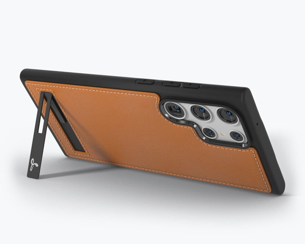 Samsung Galaxy S23 Ultra - Metro Leather Case Pebble Grey Samsung Galaxy S23 Ultra - Snakehive UK