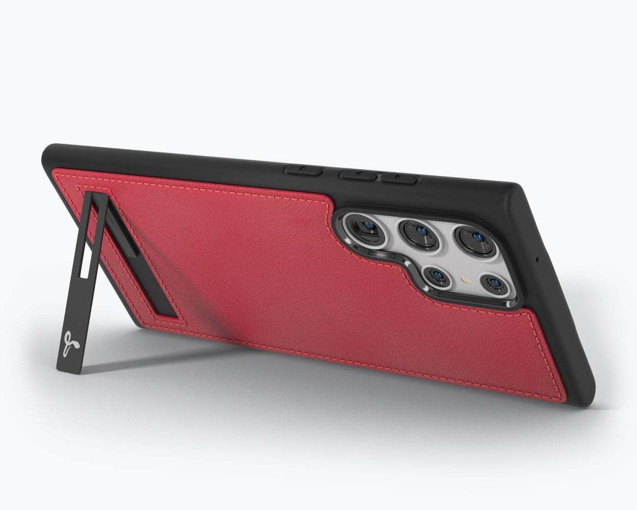 Samsung Galaxy S23 Ultra - Metro Leather Case Pebble Grey Samsung Galaxy S23 Ultra - Snakehive UK